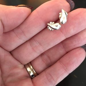 Tiffany Elsa Peretti Teardrop Earrings